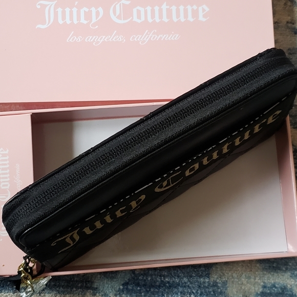 Juicy Couture Black Starburst Wallet in Gift Box - Picture 3 of 8